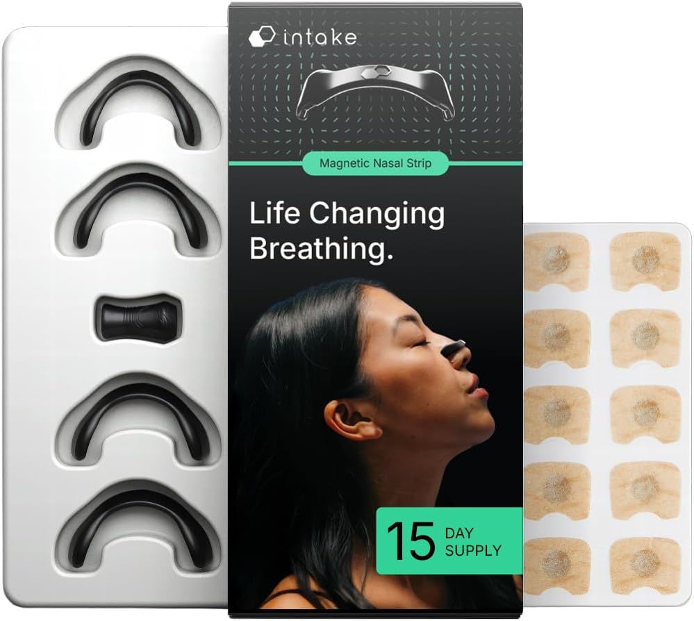 Intake Breathing Magnetic Nasal Strip